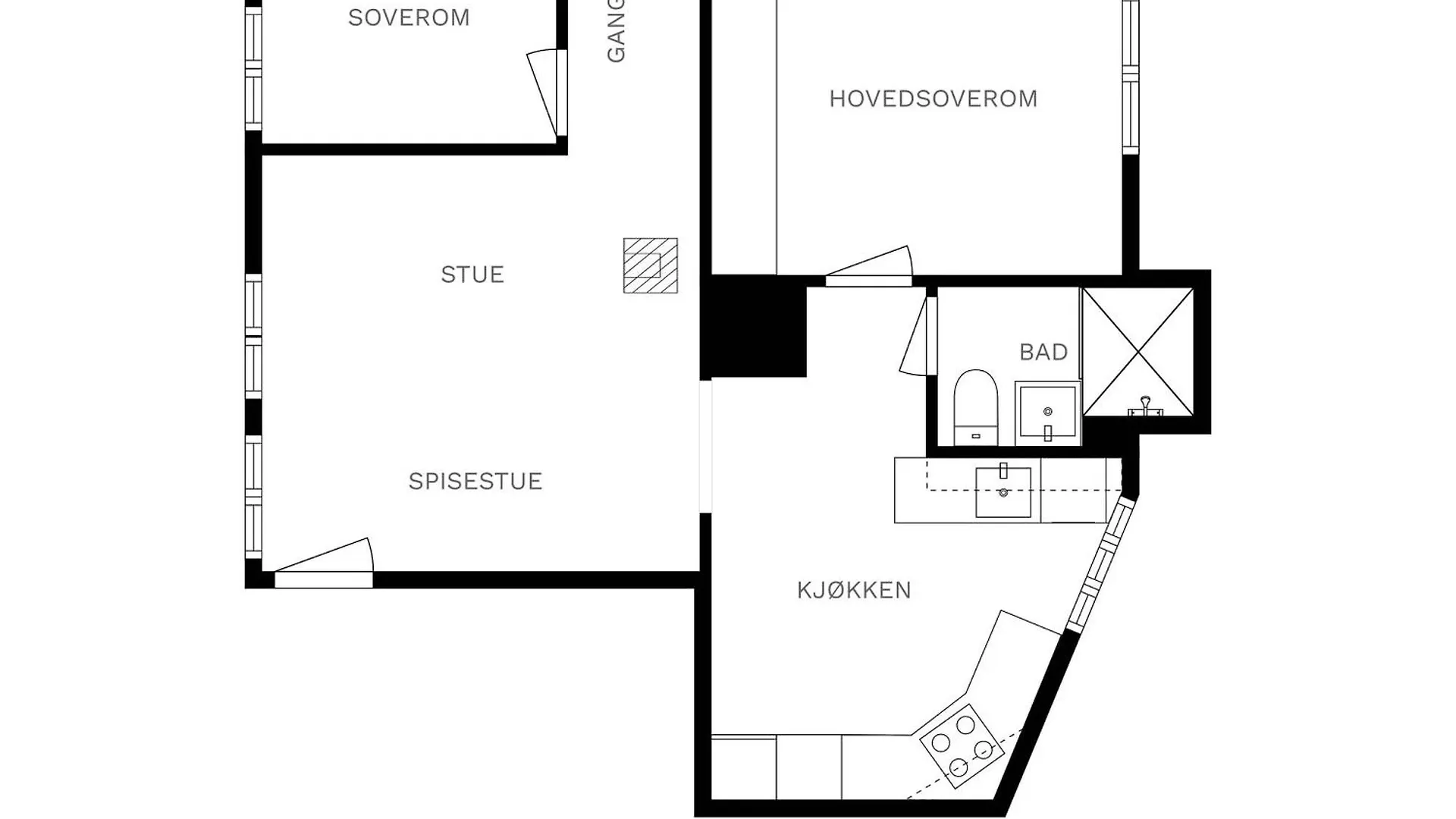 Dinbnb Apartments L 250M From Citycenter L Fireplace L Sleeps 6 L 24I7 Check In Bergen Norvégia